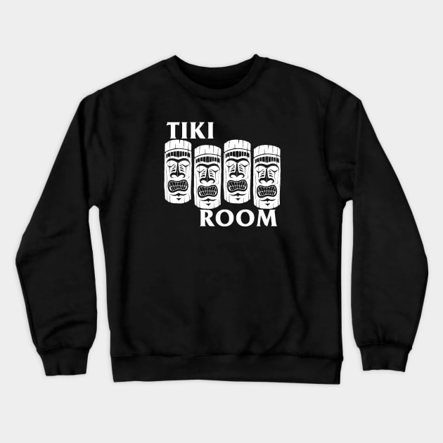 Tiki Flag Crewneck Sweatshirt by The Most Magical Place On Shirts